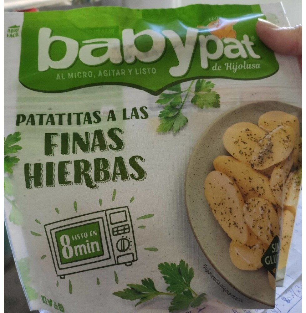 Patatitas a las finas hierbas Babypat