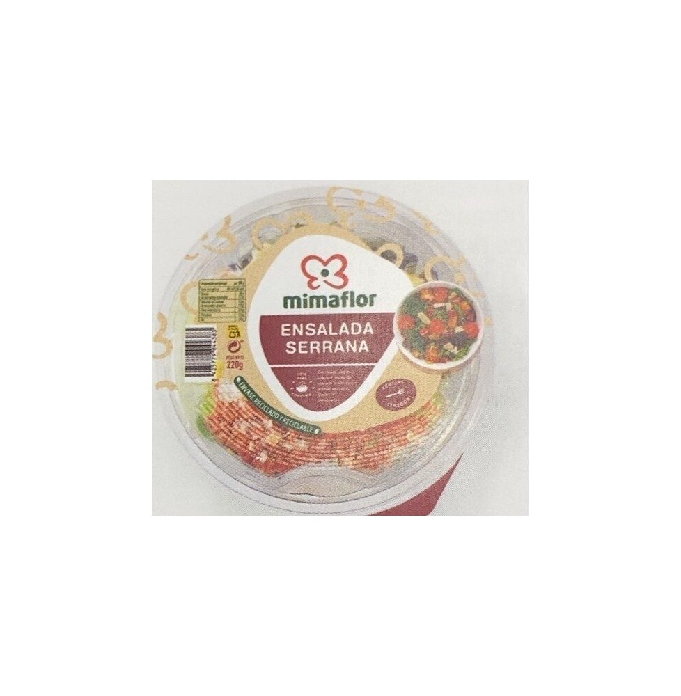 Ensalada fresca serrana MIMAFLOR