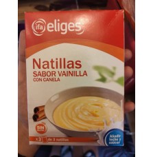 Natillas sabor vainilla con...