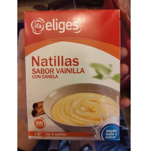 Natillas sabor vainilla con canela (124 g) Eliges