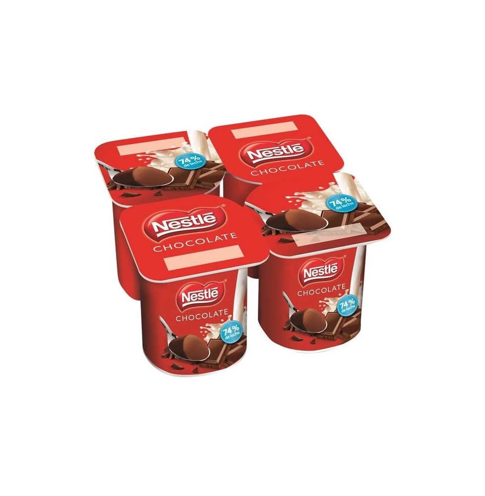 Yogur Nestlé Chocolate  500 g (4x125g)