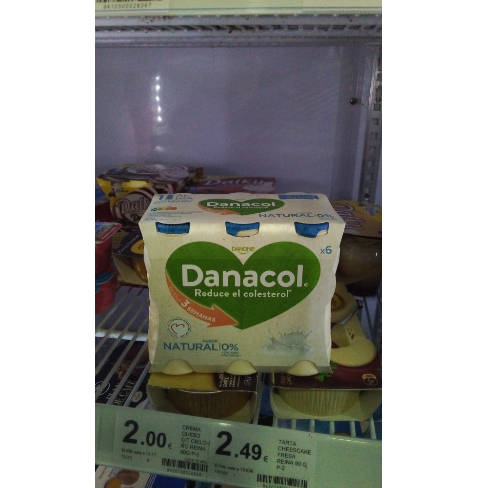 Danacol natural (6x100ml) Danone
