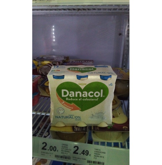 Danacol natural (6x100ml) Danone