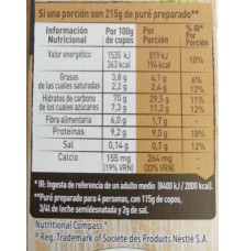 Puré de patatas Mousline