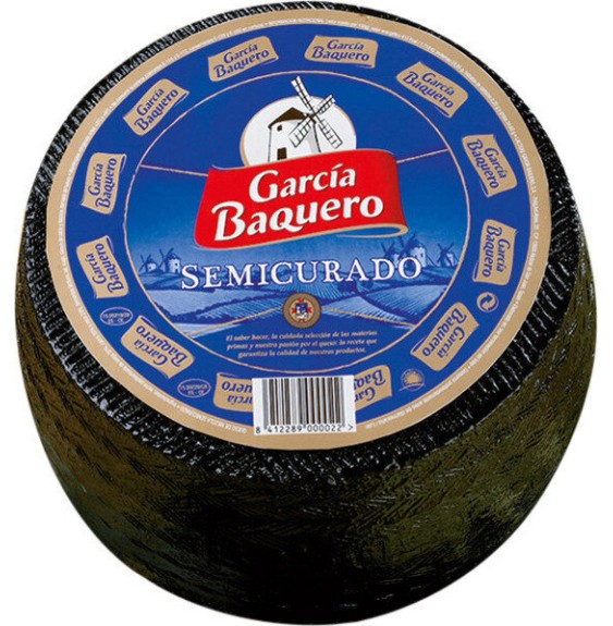 Queso semicurado con leche García Baquero